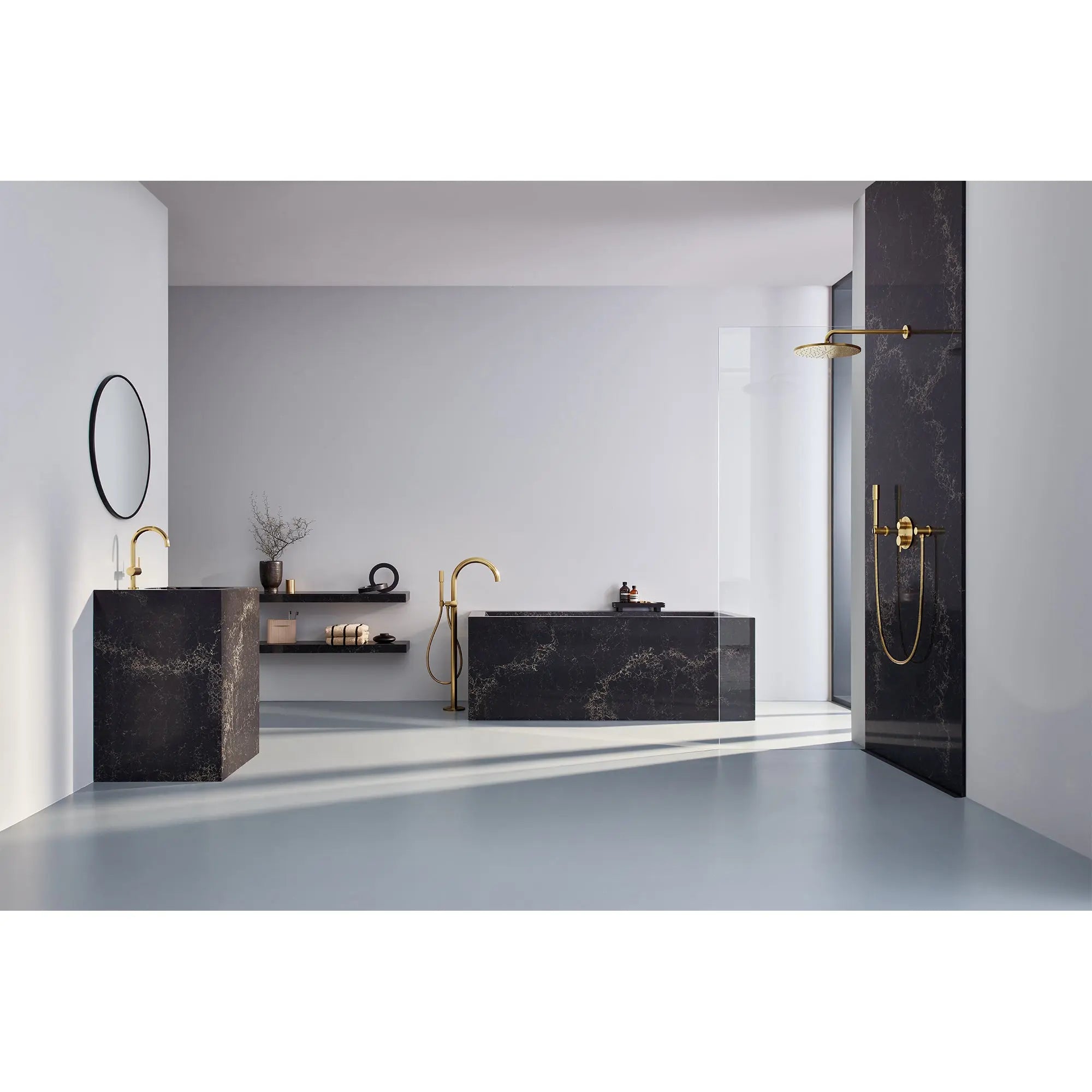 Grohe RSH 310 MONO HEADSHOWER 6,6L  Brushed Cool Sunrise 26569GN0 - Plumbing Market
