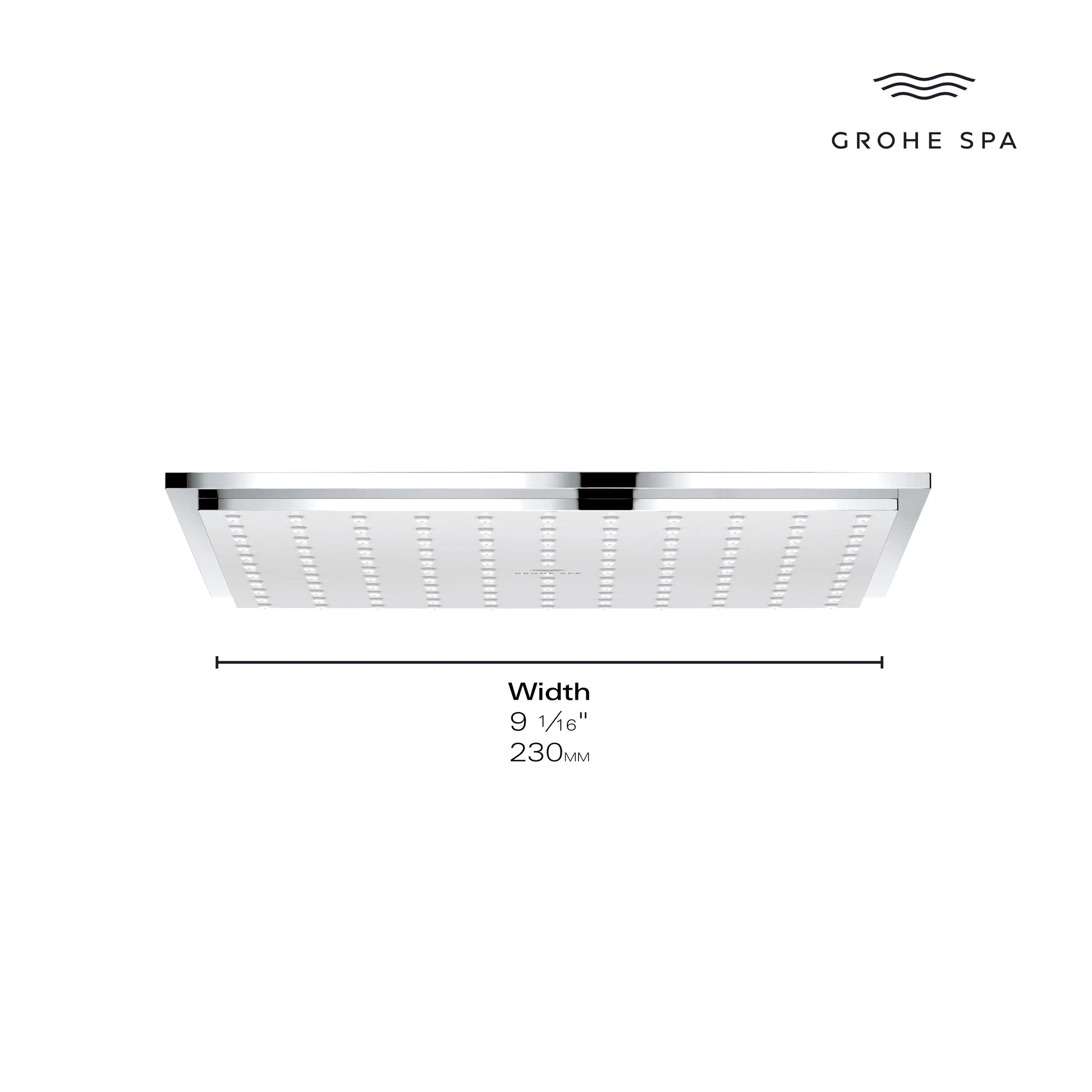 Grohe RSH AQUA 230 CEILING SHOWER 6,6L US  Chrome 26869000 - Plumbing Market