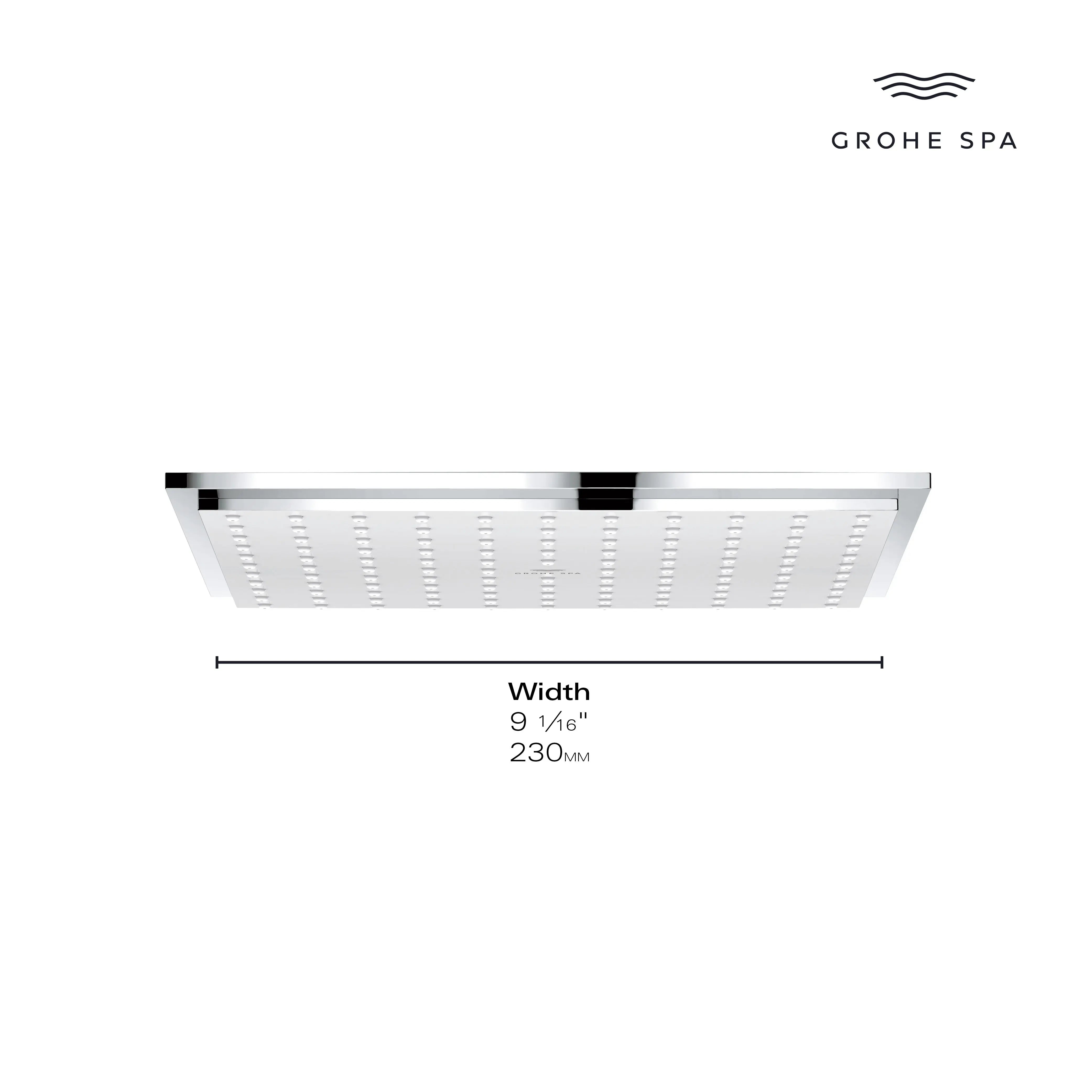 Grohe RSH AQUA 230 CEILING SHOWER 6,6L US  Chrome 26869000 - Plumbing Market