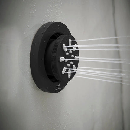 Grohe RSH AQUA 75 SEITENBRAUSE 3,3L US Matte Black 268442430 - Plumbing Market