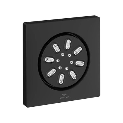 Grohe RSH AQUA BODY SPRAY SQUARE Matte Black 268452430 - Plumbing Market