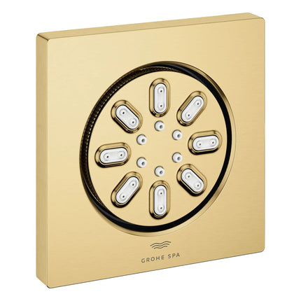 Grohe RSH AQUA BODY SPRAY, SQUARE  Brushed Cool Sunrise 26845GN0 - Plumbing Market