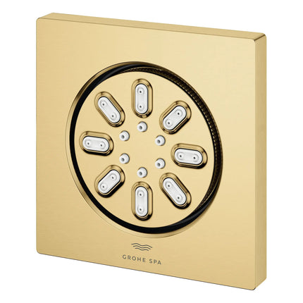 Grohe RSH AQUA BODY SPRAY, SQUARE  Brushed Cool Sunrise 26845GN0 - Plumbing Market