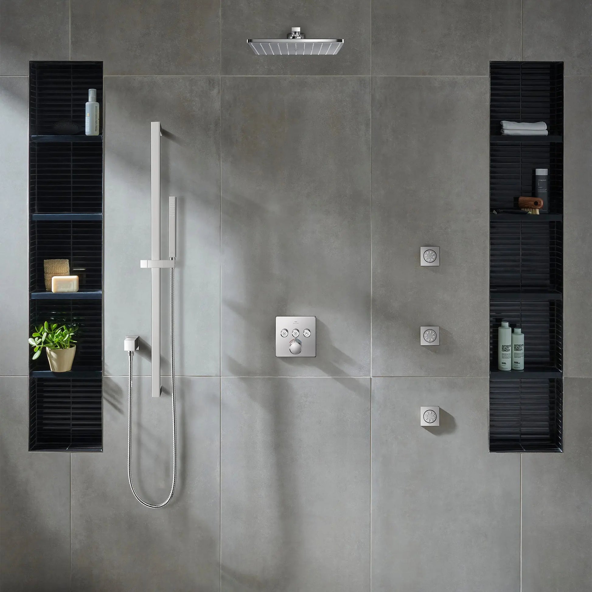 Grohe RSH AQUA BODY SPRAY, SQUARE  Chrome 26845000 - Plumbing Market