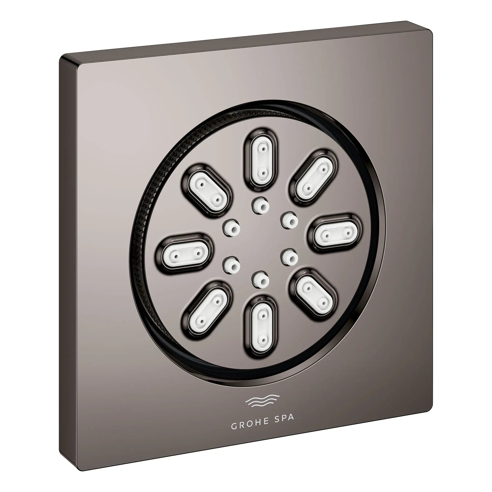 Grohe RSH AQUA BODY SPRAY, SQUARE  Hard Graphite 26845A00 - Plumbing Market