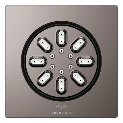 Grohe RSH AQUA BODY SPRAY, SQUARE  Hard Graphite 26845A00 - Plumbing Market