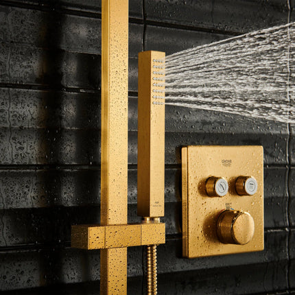 Grohe RSH AQUA STICK HANDSHOWER6,6L  Brushed Cool Sunrise 26867GN0 - Plumbing Market