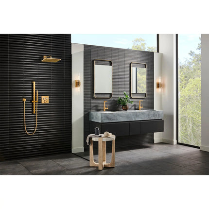 Grohe RSH MONO 310 MONO HEADSHOWER CUBE 6,6L U  Brushed Cool Sunrise 26570GN0 - Plumbing Market