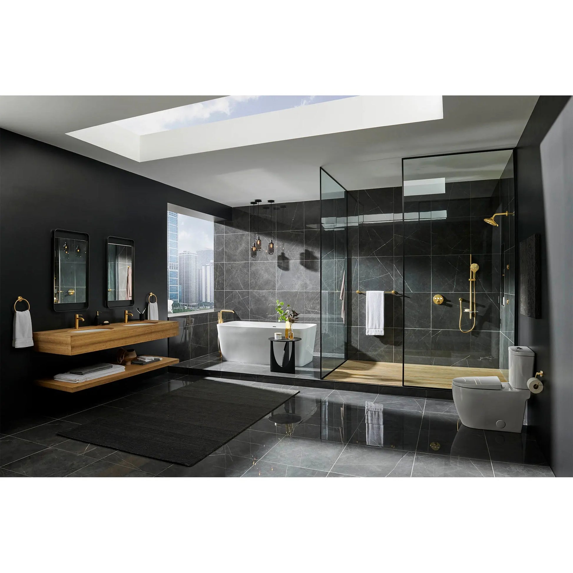 Grohe RSH SMARTACTIVE 165 SHOWERHEAD,1.75GPM R  Brushed Cool Sunrise 26789GN0 - Plumbing Market