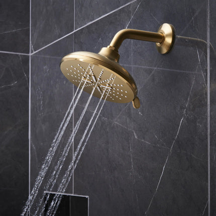 Grohe RSH SMARTACTIVE 165 SHOWERHEAD,1.75GPM R  Brushed Cool Sunrise 26789GN0 - Plumbing Market
