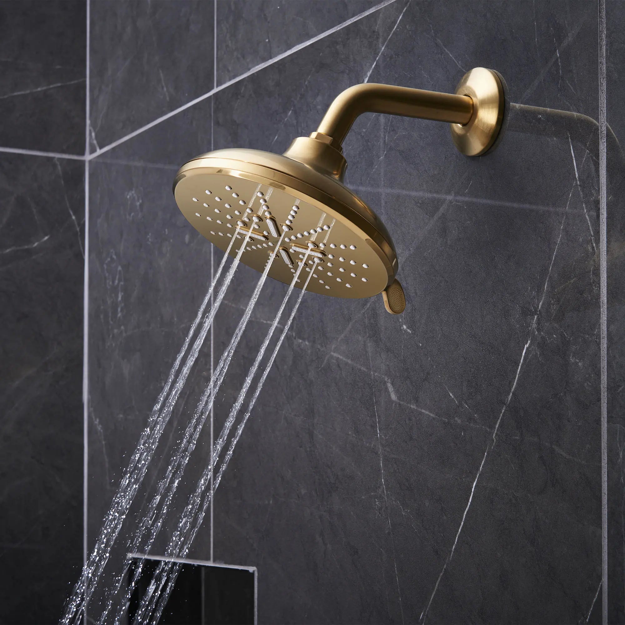 Grohe RSH SMARTACTIVE 165 SHOWERHEAD,1.75GPM R  Brushed Cool Sunrise 26789GN0 - Plumbing Market