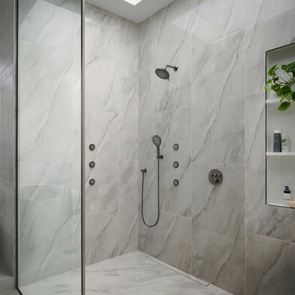 Grohe RSH SMARTACTIVE 165 SHOWERHEAD,1.75GPM R  Hard Graphite 26789A00 - Plumbing Market