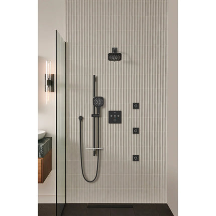 Grohe RSH SMARTACTIVE 7IN SHW HEAD WALL MOUNT Matte Black 267972430 - Plumbing Market