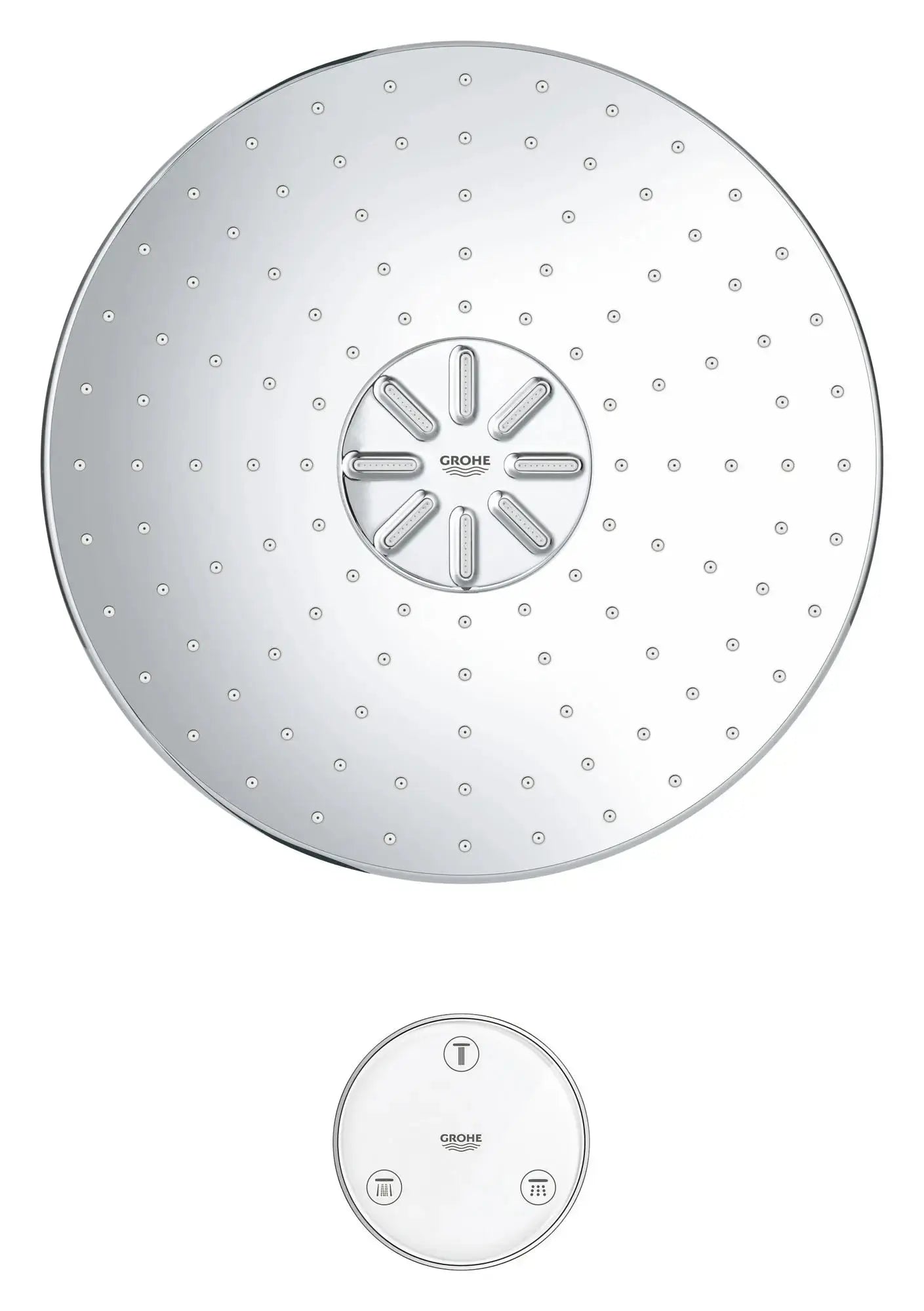 Grohe RSH SMARTCONNECT 310 SHOWERHEAD W REMOTE  Chrome 26644000 - Plumbing Market