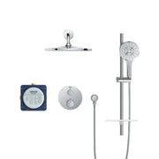 Grohe Rainshower GrohTherm 2-Handle Thermostatic Dual Function Shower Kit - Plumbing Market
