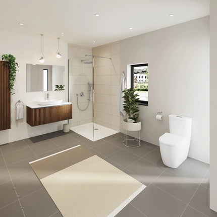 Grohe Rainshower Smart Control Thermostatic Dual Function Shower Kit - Plumbing Market