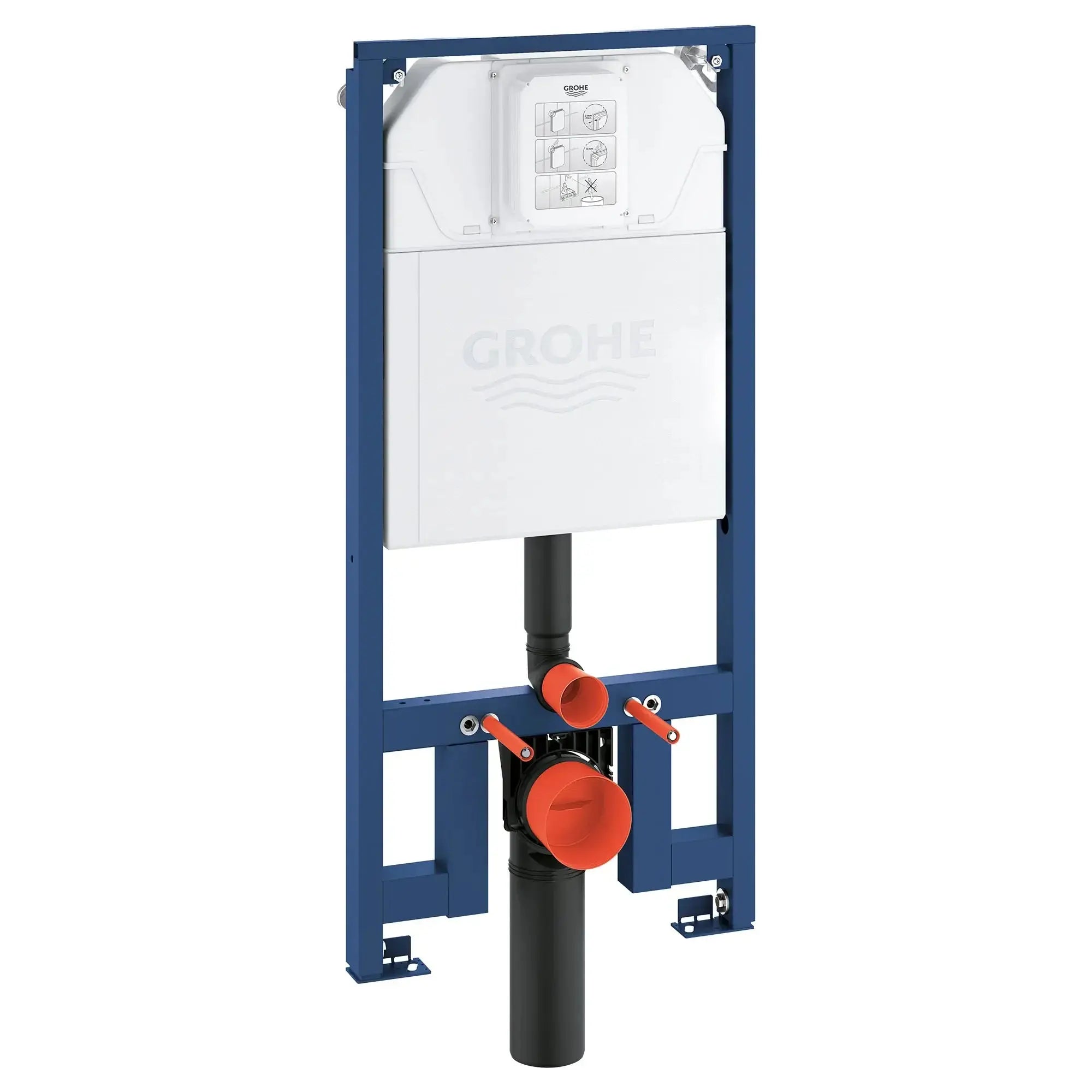 Grohe Rapid SL Slim 2” x 4” In-Wall Carrier for Toilet 39688000 - Plumbing Market