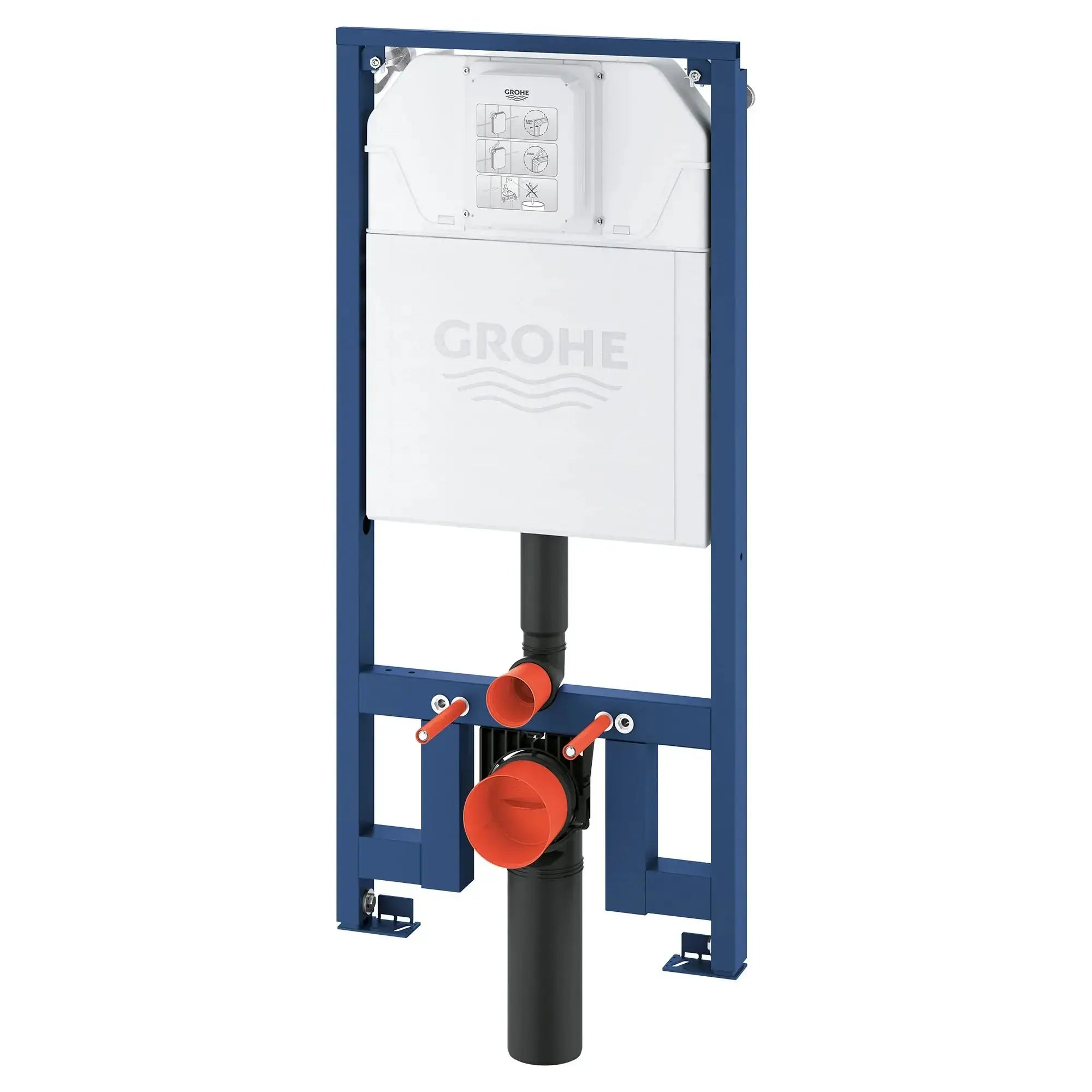 Grohe Rapid SL Slim 2” x 4” In-Wall Carrier for Toilet 39688000 - Plumbing Market