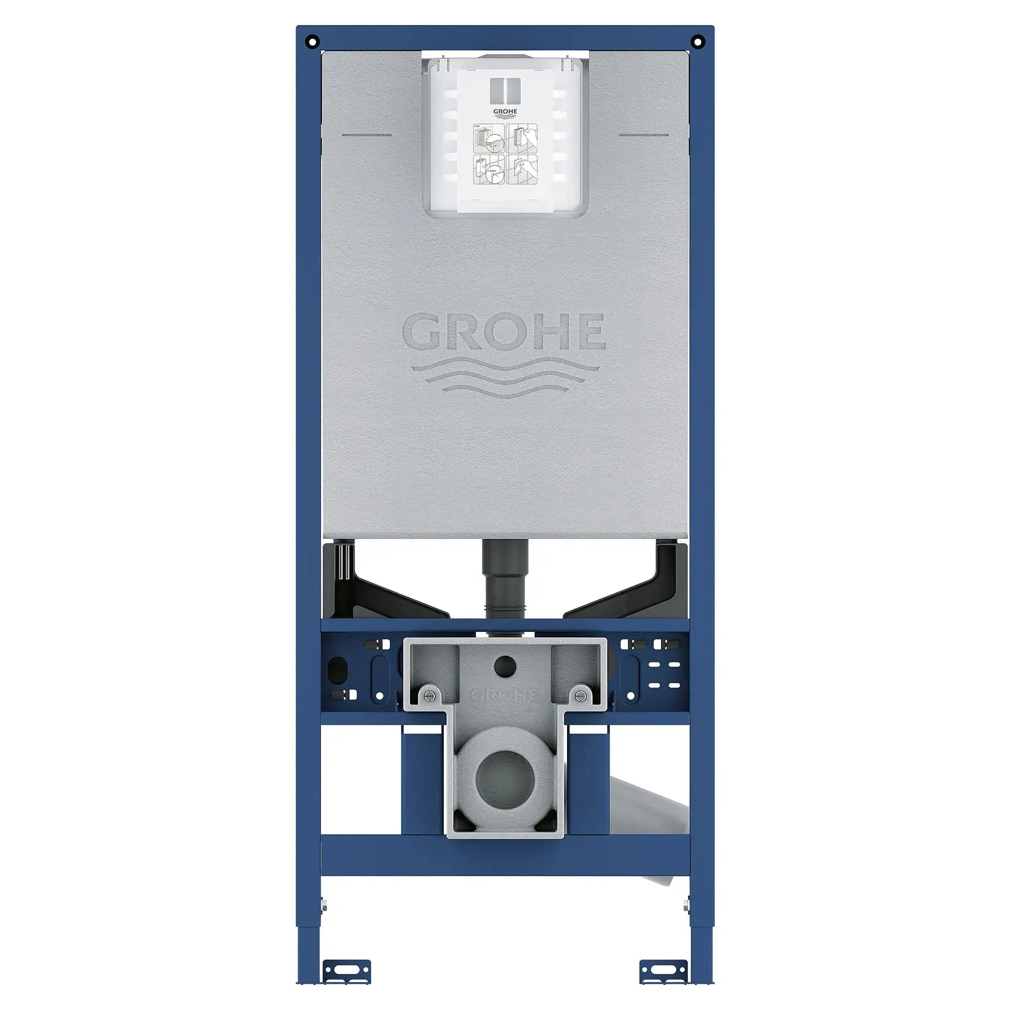 Grohe Rapid SLX 2” x 6” In-Wall Carrier 39602000 - Plumbing Market