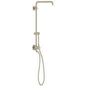 Grohe Retro-Fit 25" Shower System with Rainshower Shower Arm Brushed Nickel InfinityFinish - Plumbing Market