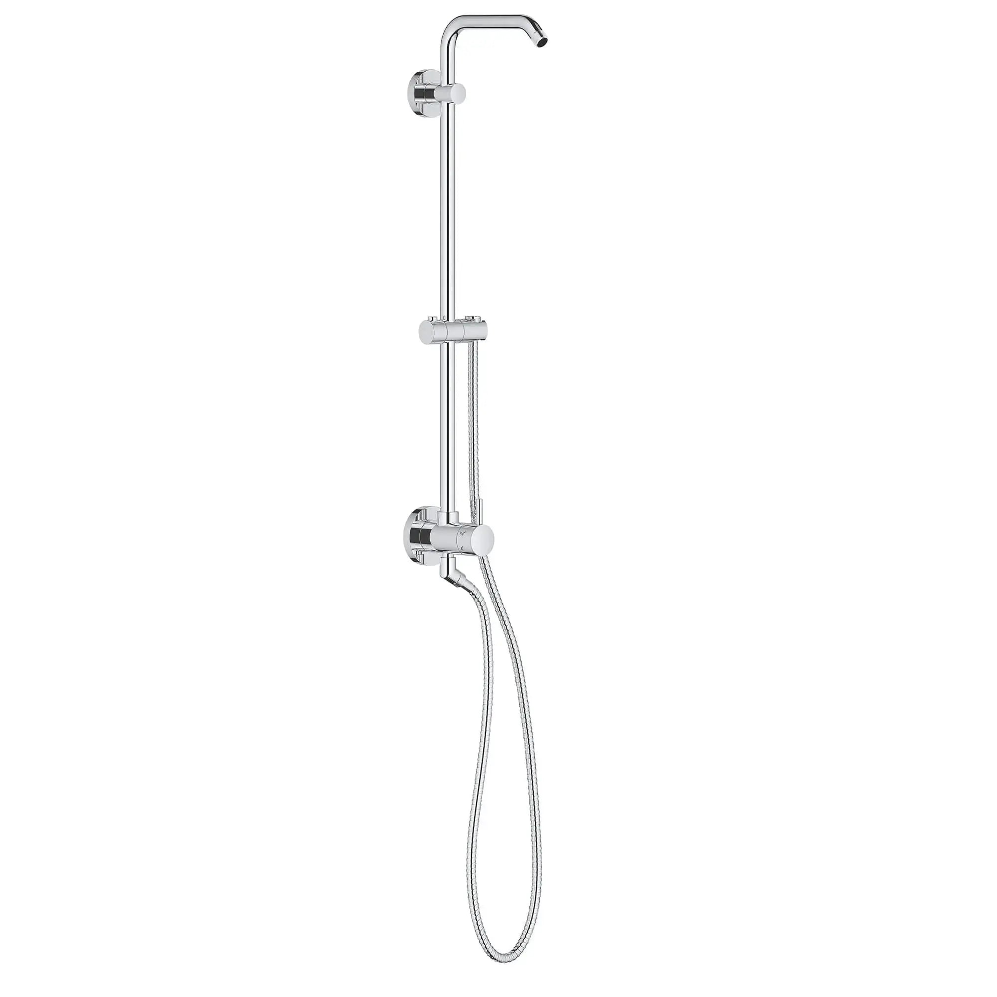 Grohe Retro-Fit 25" Shower System with Standard Shower Arm Chrome - Plumbing Market