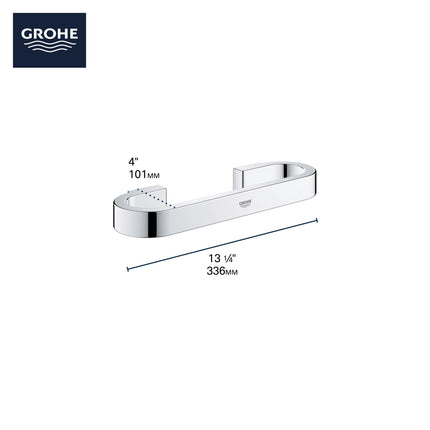 Grohe SELECTION 12IN GRAB BAR  Brushed Nickel 41064EN0 - Plumbing Market