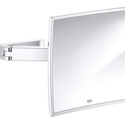 Grohe SELECTION CUBE COSMETIC MIRROR  Chrome 40808000 - Plumbing Market