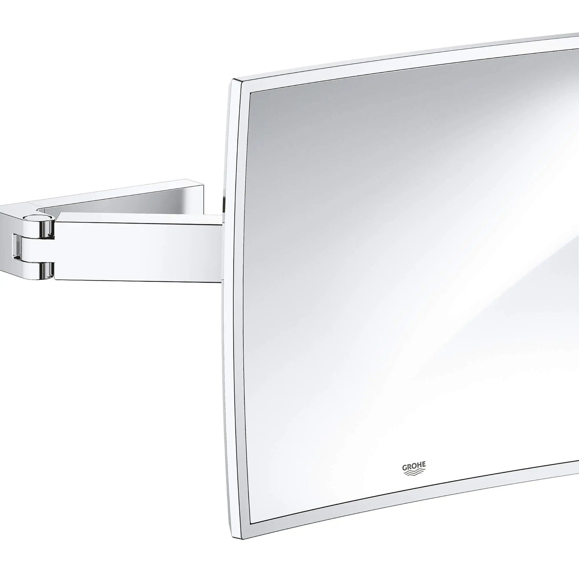 Grohe SELECTION CUBE COSMETIC MIRROR  Chrome 40808000 - Plumbing Market