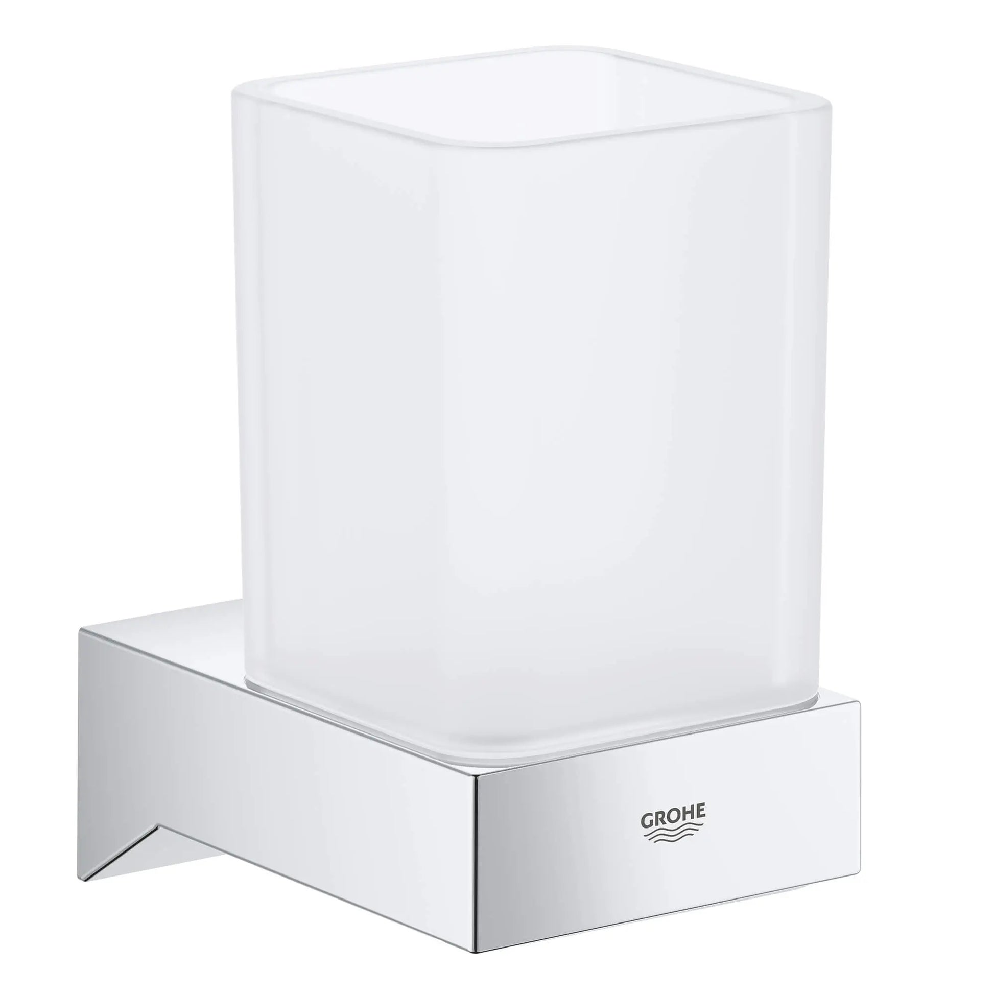Grohe SELECTION CUBE GLASS  Chrome 40783000 - Plumbing Market