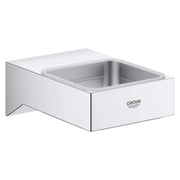 Grohe SELECTION CUBE HOLDER F.GLASS/DISH/DISP.  Chrome 40865000 - Plumbing Market