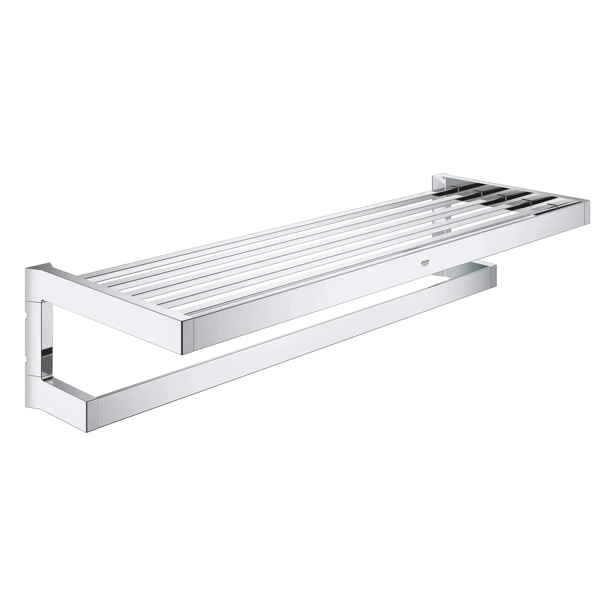 Grohe SELECTION CUBE MULTI-TOWEL RACK  Chrome 40804000 - Plumbing Market