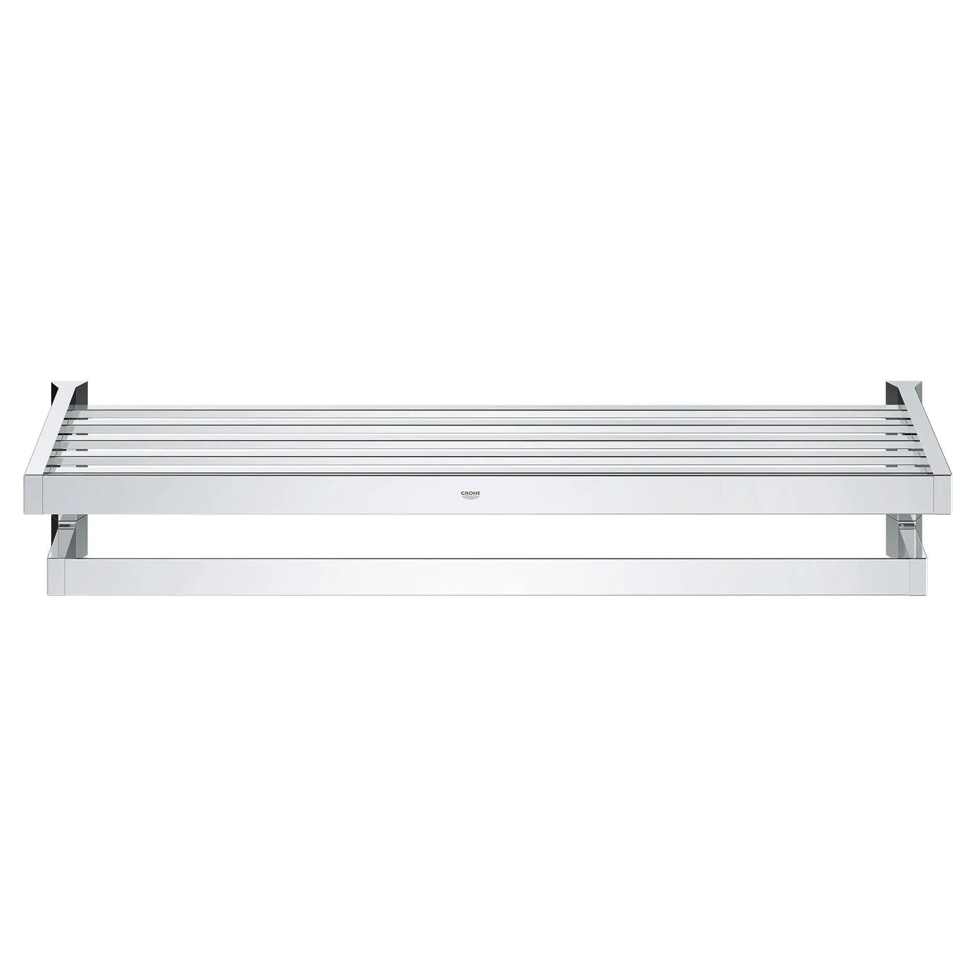 Grohe SELECTION CUBE MULTI-TOWEL RACK  Chrome 40804000 - Plumbing Market