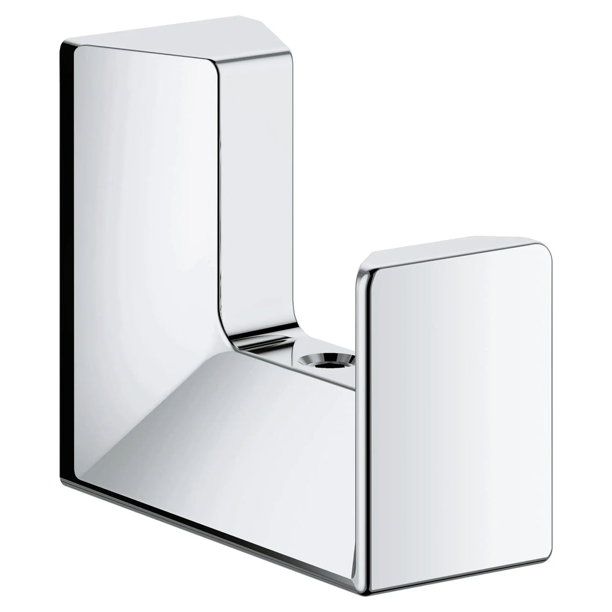 Essentials Cube Robe Hook Grohe SELECTION CUBE ROBE HOOK Chrome 40782000 – Plumbing Market