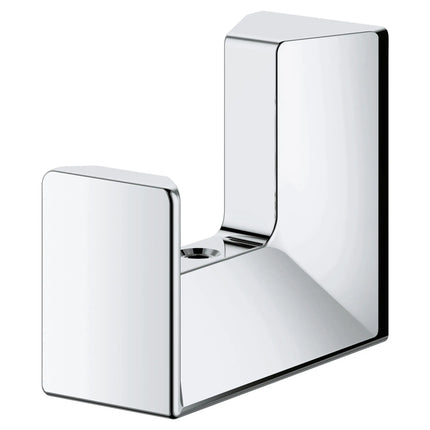 Grohe SELECTION CUBE ROBE HOOK  Chrome 40782000 - Plumbing Market