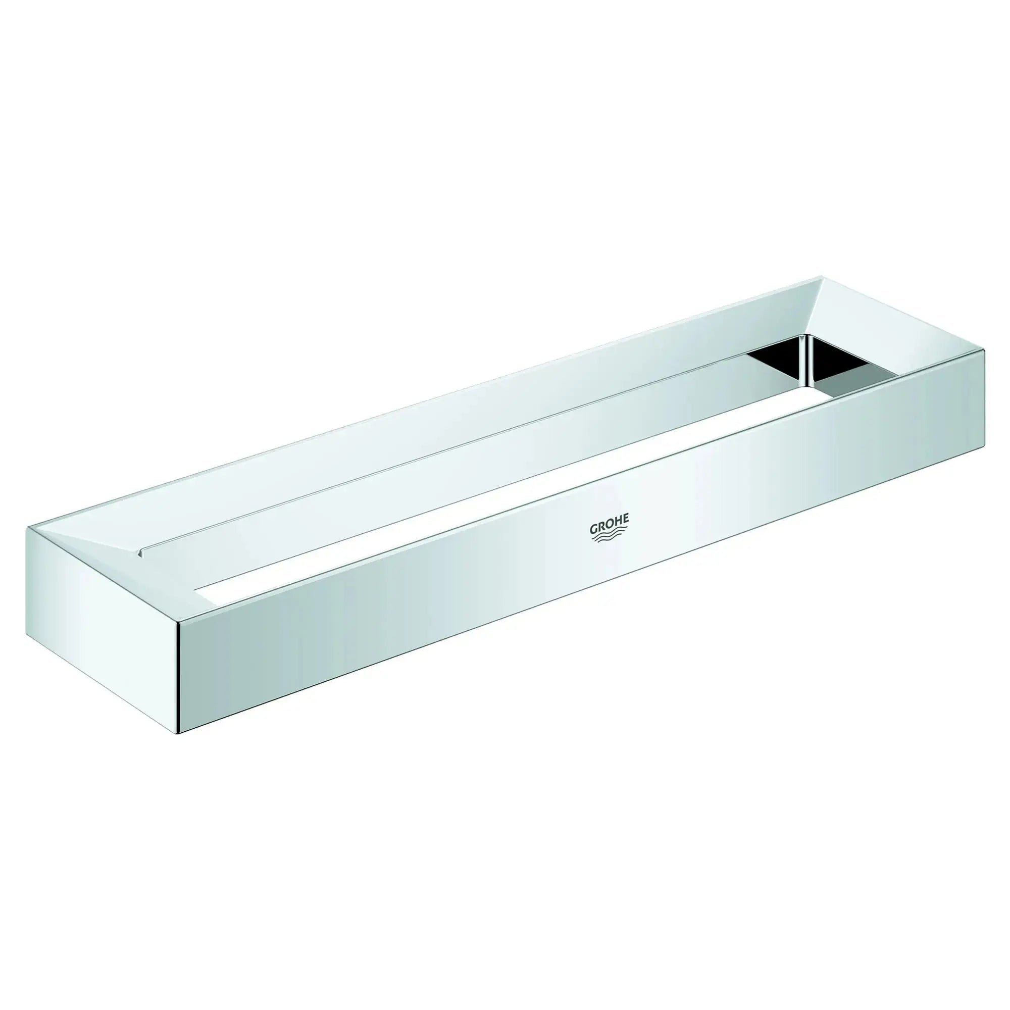 Grohe SELECTION CUBE TOWEL RING  Chrome 40766000 - Plumbing Market