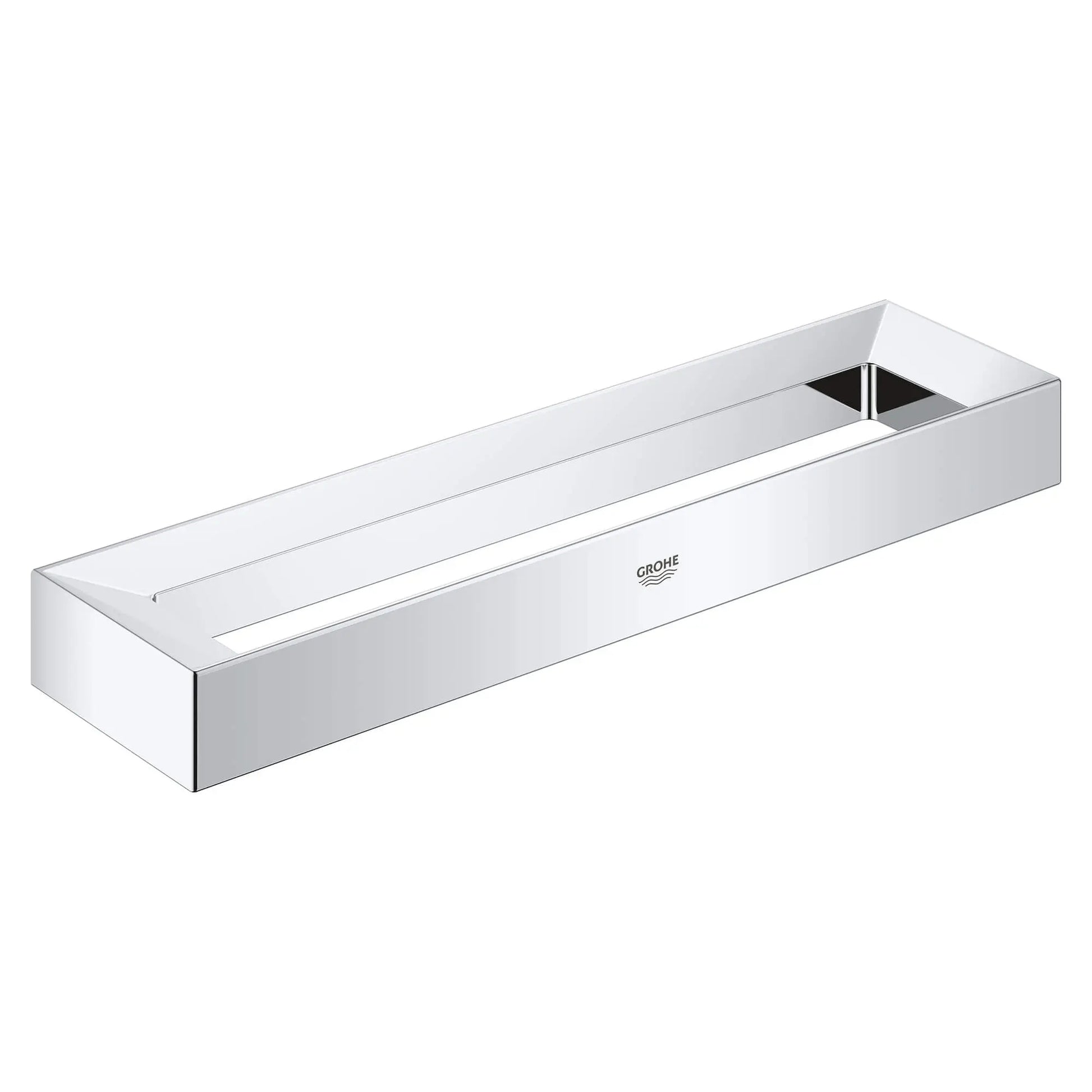 Grohe SELECTION CUBE TOWEL RING  Chrome 40766000 - Plumbing Market