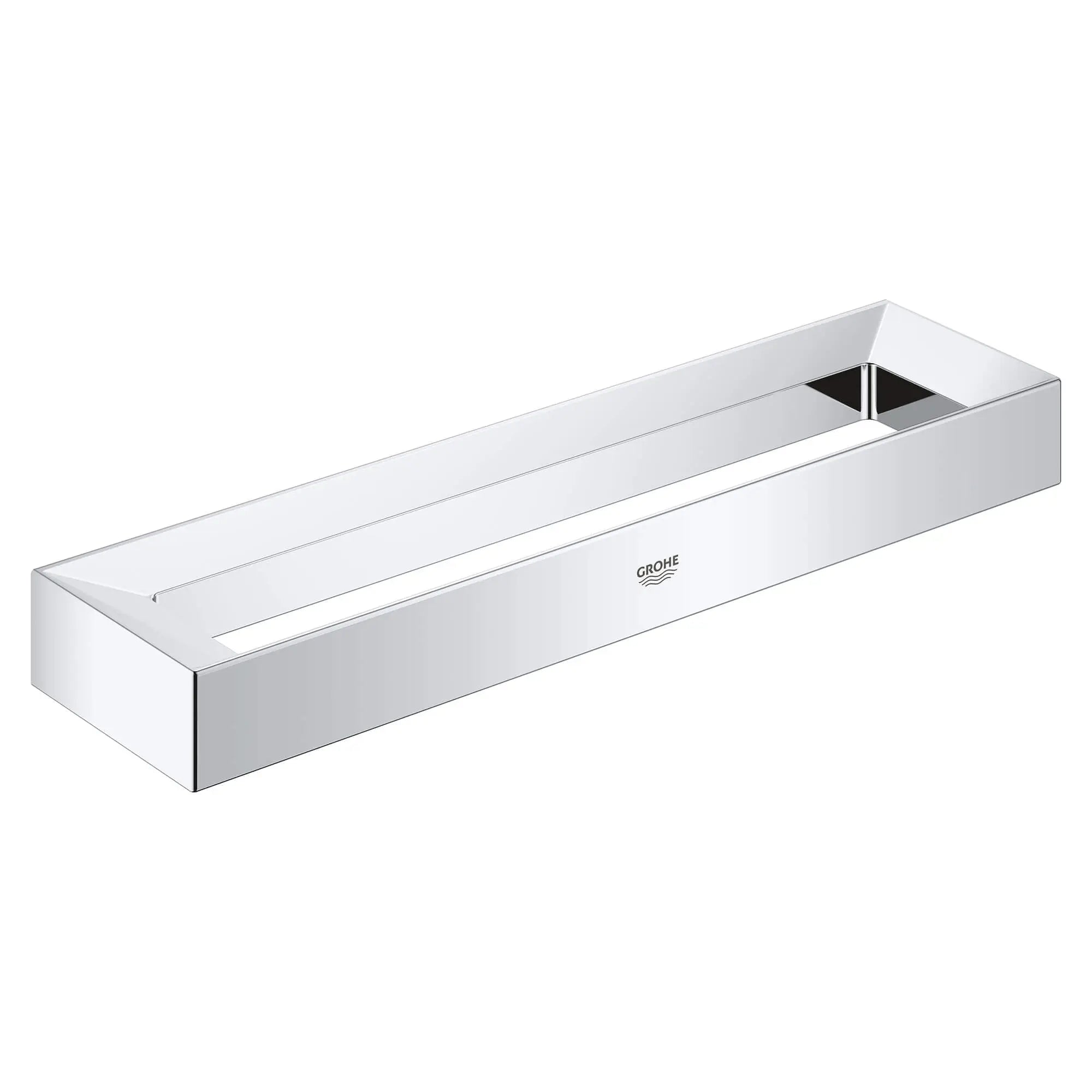 Grohe SELECTION CUBE TOWEL RING  Chrome 40766000 - Plumbing Market