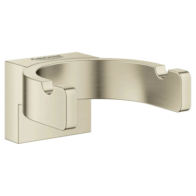 Grohe SELECTION DOUBLE ROBE HOOK  Brushed Nickel 41049EN0 - Plumbing Market