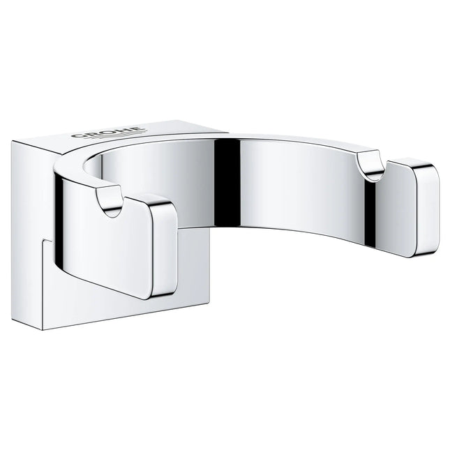 Grohe SELECTION DOUBLE ROBE HOOK  Chrome 41049000 - Plumbing Market