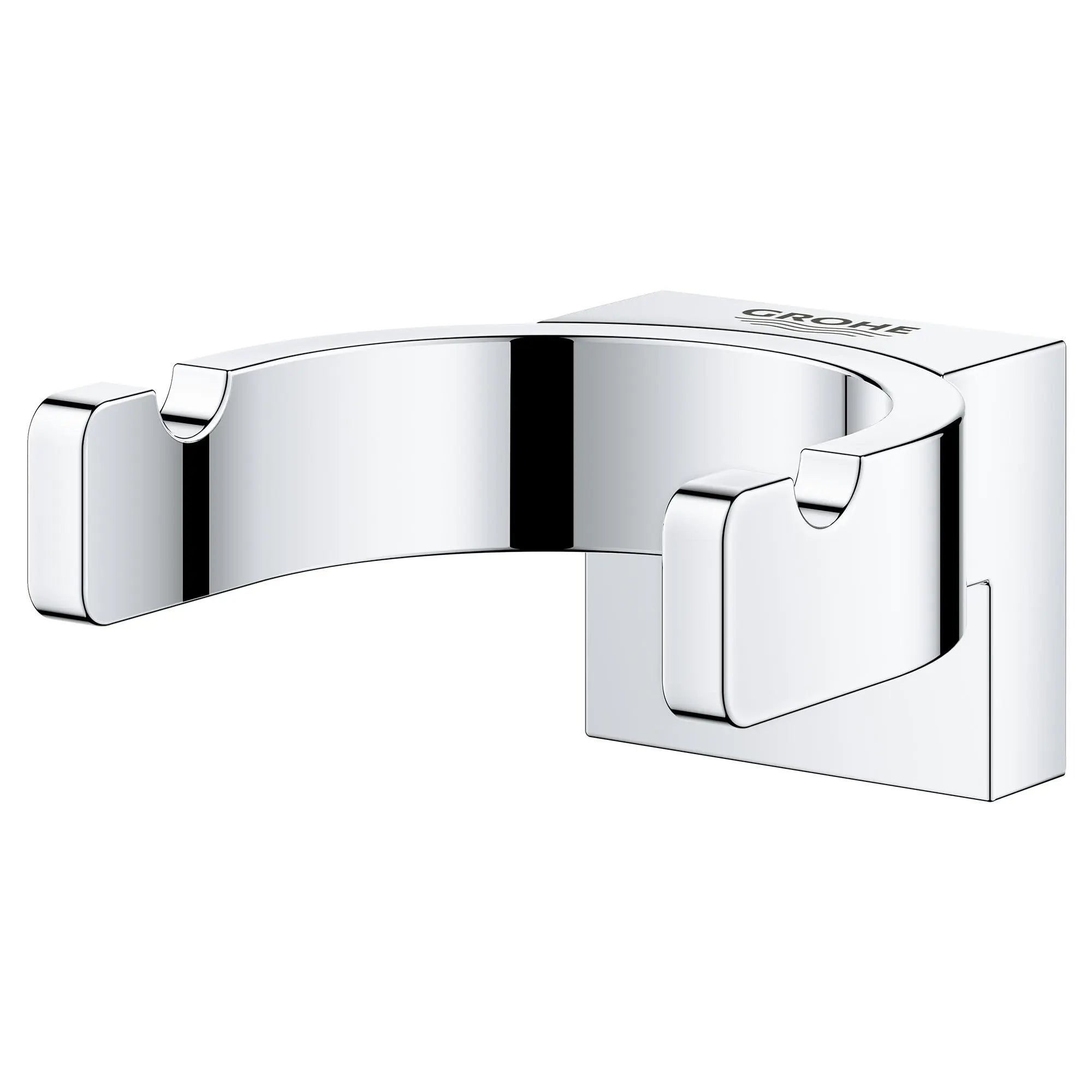 Grohe SELECTION DOUBLE ROBE HOOK  Chrome 41049000 - Plumbing Market