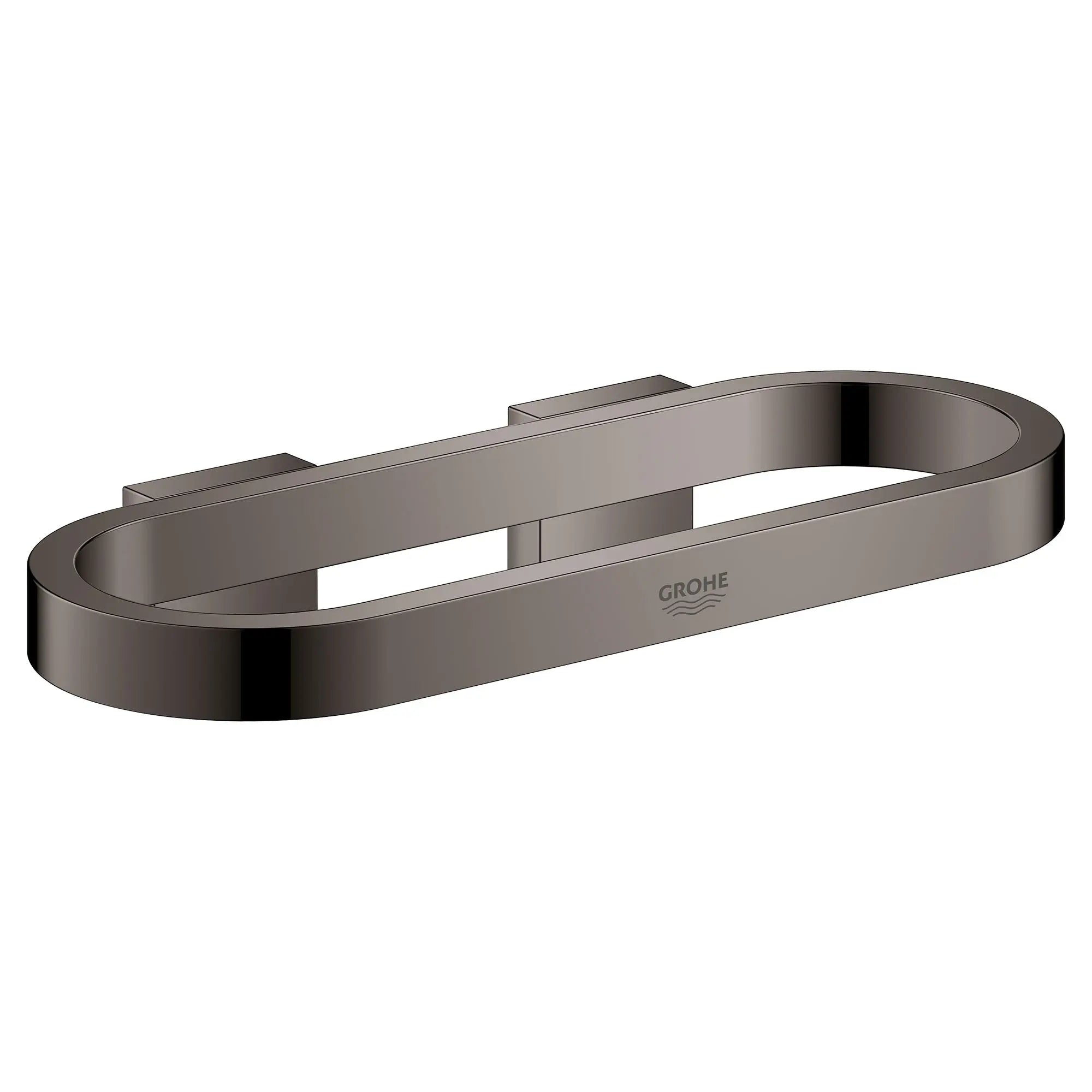 Grohe SELECTION TOWEL RING  Hard Graphite 41035A00 - Plumbing Market
