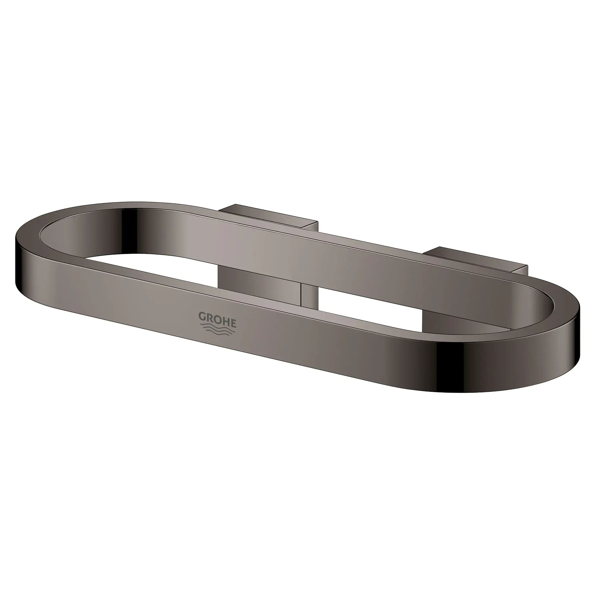 Grohe SELECTION TOWEL RING  Hard Graphite 41035A00 - Plumbing Market