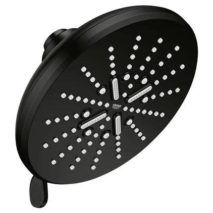 Grohe SMARTACTIVE SHOWER HEAD - ROUND Matte Black 267892430 - Plumbing Market