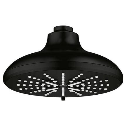 Grohe SMARTACTIVE SHOWER HEAD - ROUND Matte Black 267892430 - Plumbing Market