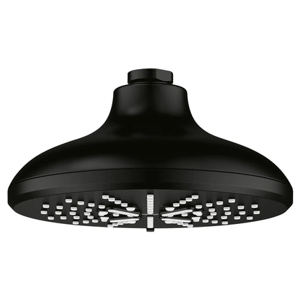 Grohe SMARTACTIVE SHOWER HEAD - ROUND Matte Black 267892430 - Plumbing Market