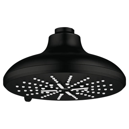 Grohe SMARTACTIVE SHOWER HEAD - ROUND Matte Black 267892430 - Plumbing Market