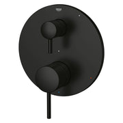 Grohe TIMELESS PBV TRIM W 3-WAY DIV US Matte Black 294272430 - Plumbing Market