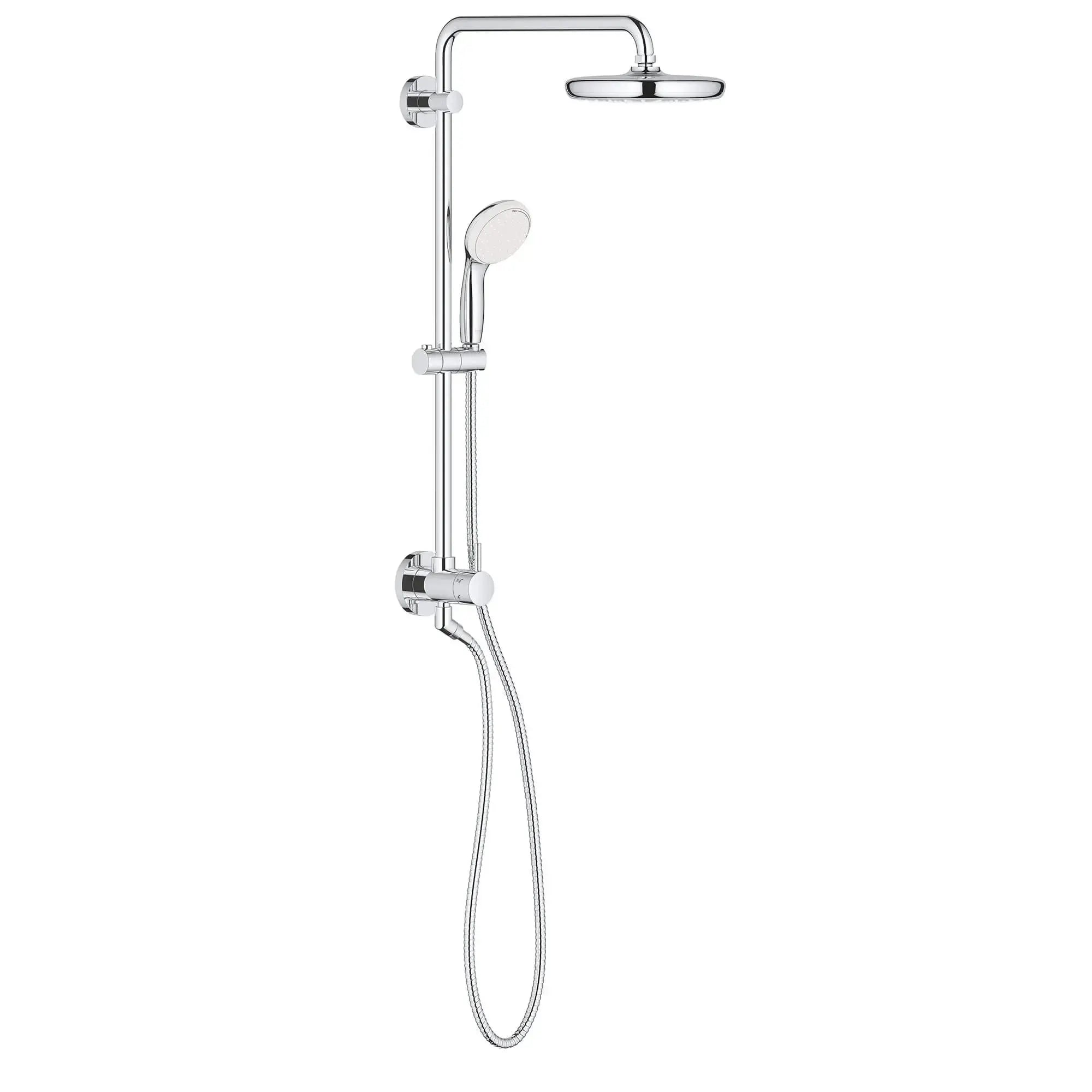 Grohe Tempesta 25" Shower System, 6.6 L/min (1.75 gpm) Chrome - Plumbing Market