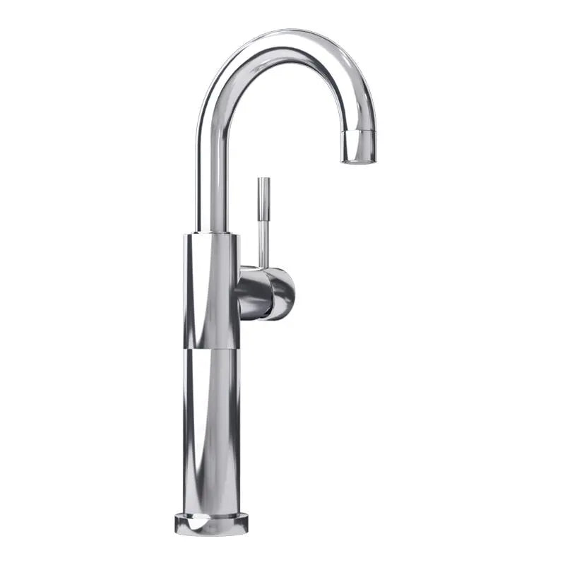 Rubi Dana S-Hole Elongated Basin Faucet W/H Drain 120Mm Chrome RCA11MDXWDCC - Plumbing Market