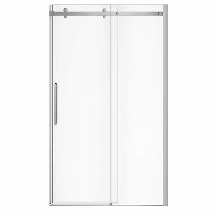 Halo Pro 44 ½-47 x 78 ¾ in. 8mm Sliding Shower Door for Alcove Installation with Clear glass in Chrome - Plumbing Market